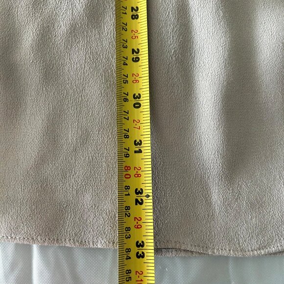 Wilfred Free Light Grey Mini Dress with Lining Sz M - Picture 7 of 8